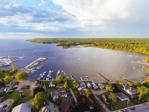 Fish Creek and Peninsula State Park Door County Wisconsin, photo from Shutterstock 